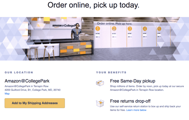 Amazon @ College Park